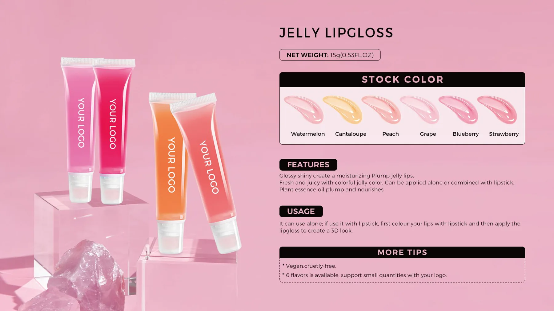 ARIS lip makeup catalog page 8 for private label lip balm lipstick lip gloss and lip oil OEM ODM
