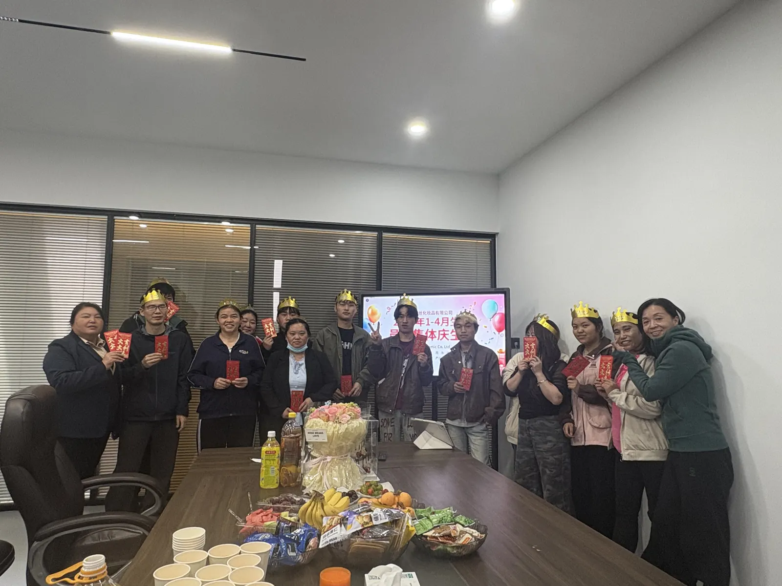 ARIS Cosmetics team birthday celebration