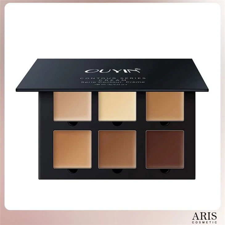OUYIN Creamy Contour And Highlighter Makeup Kit - Contour/Concealer Palette view 3